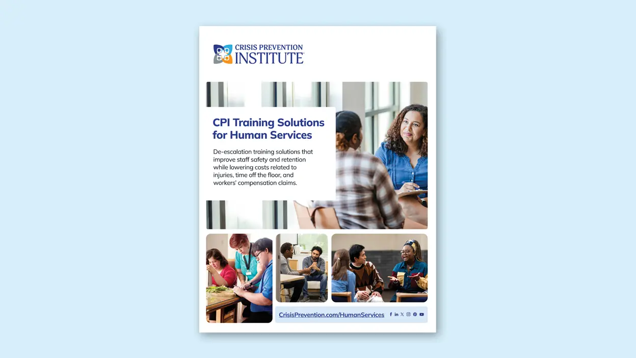 CPI Training Solutions for Human Services resource cover.